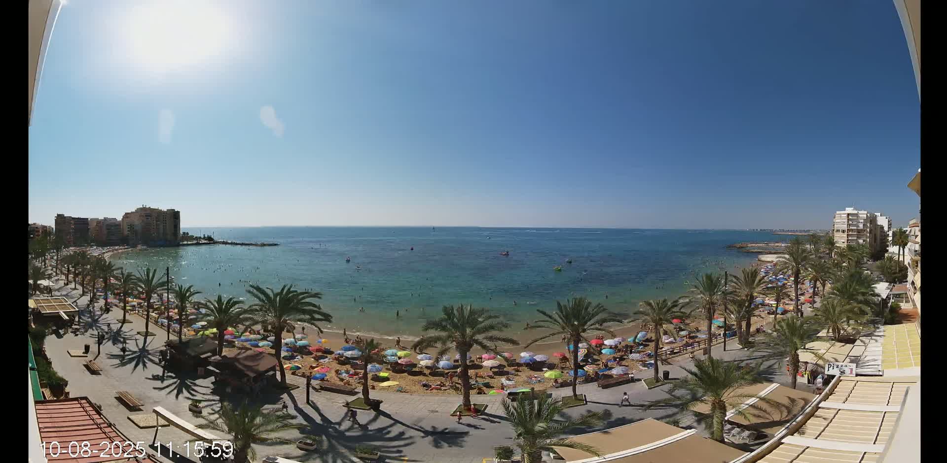 Torrevieja Cura Beach Live Cam - Alicante, Valencia, Spain