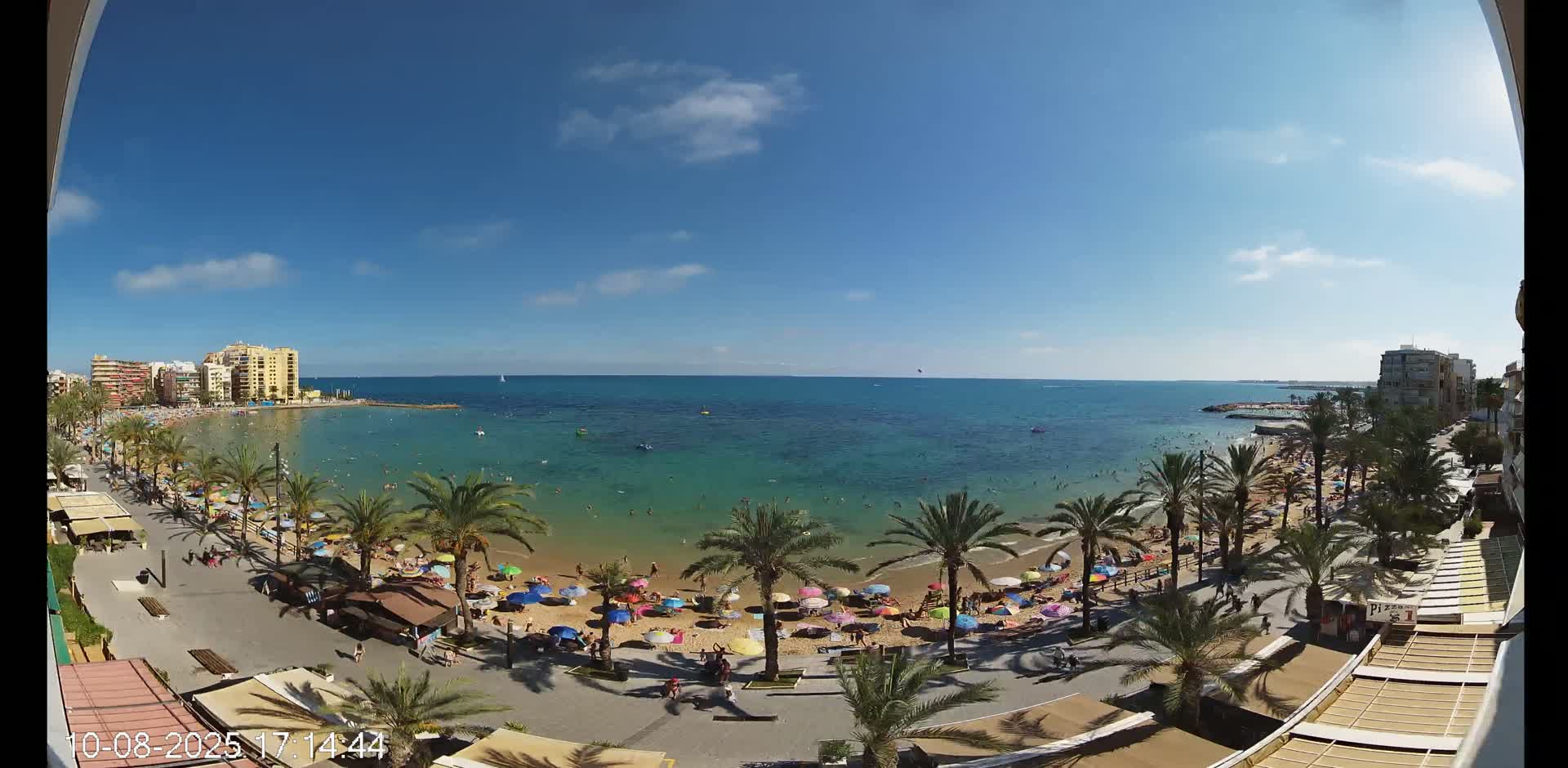 Torrevieja Cura Beach Live Cam - Alicante, Valencia, Spain