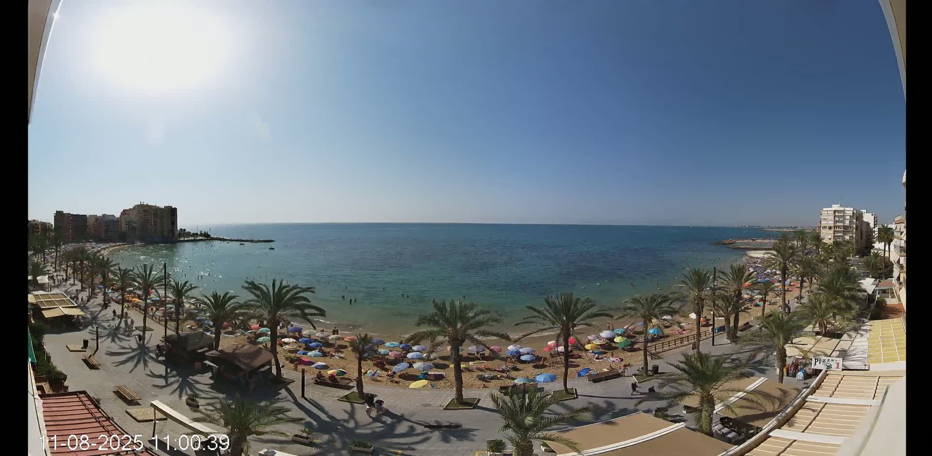 Torrevieja Cura Beach Live Cam - Alicante, Valencia, Spain