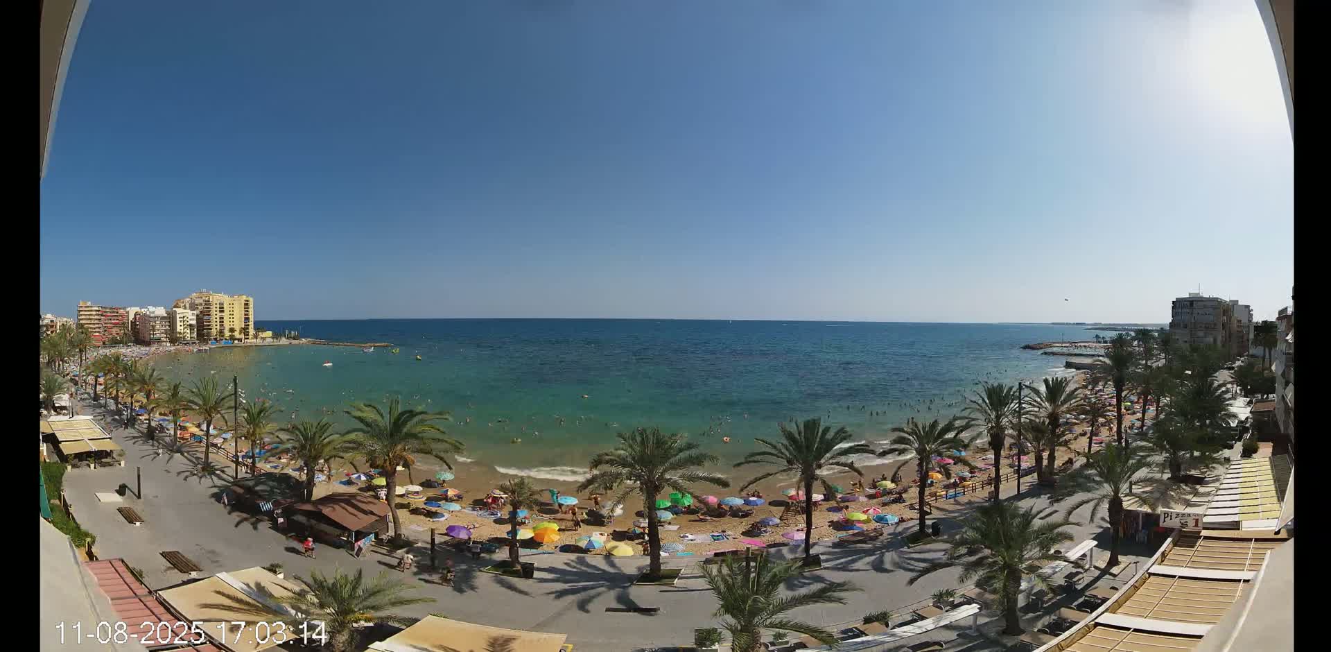 Torrevieja Cura Beach Live Cam - Alicante, Valencia, Spain