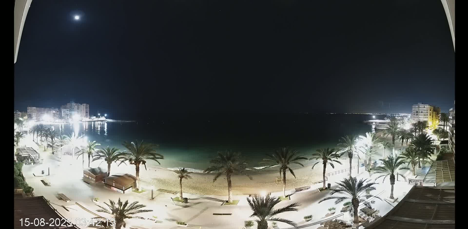 Torrevieja Cura Beach Live Cam - Alicante, Valencia, Spain
