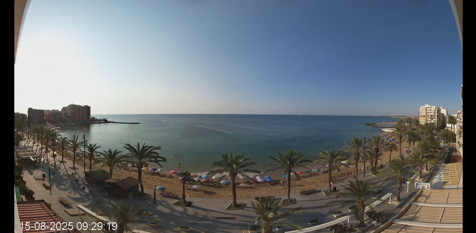 Torrevieja Cura Beach Live Cam - Alicante, Valencia, Spain