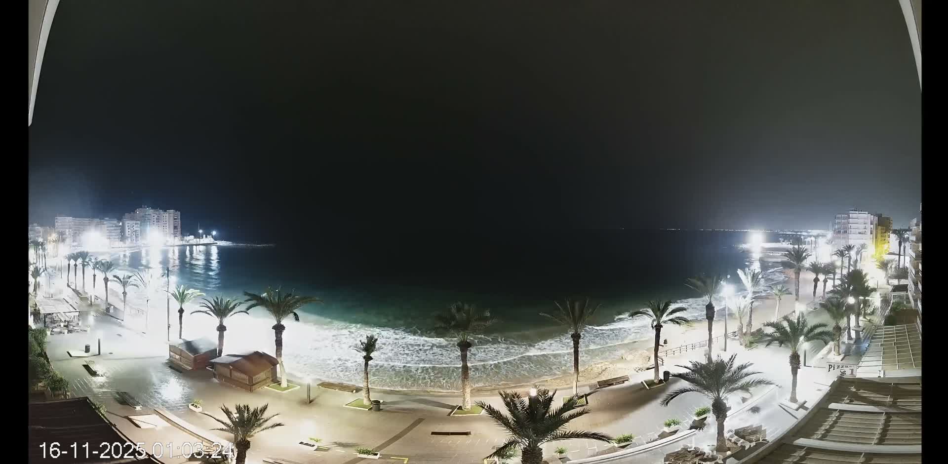 Torrevieja Cura Beach Live Cam - Alicante, Valencia, Spain