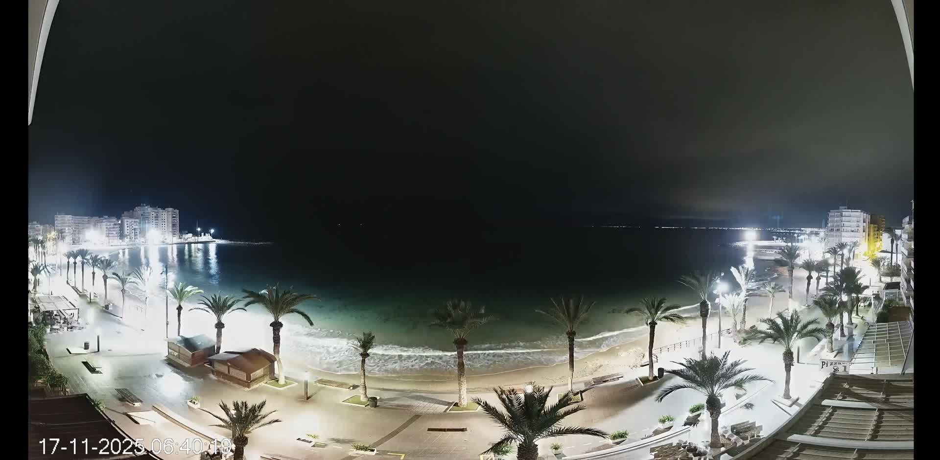 Torrevieja Cura Beach Live Cam - Alicante, Valencia, Spain