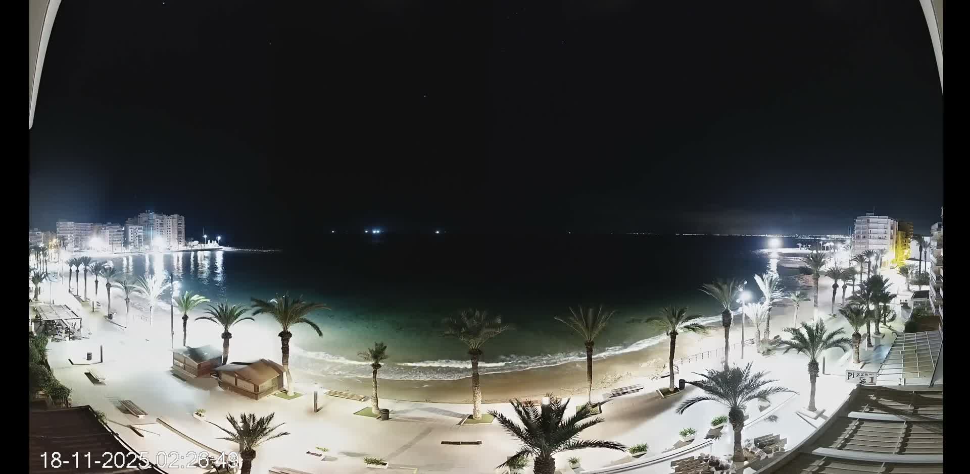 Torrevieja Cura Beach Live Cam - Alicante, Valencia, Spain