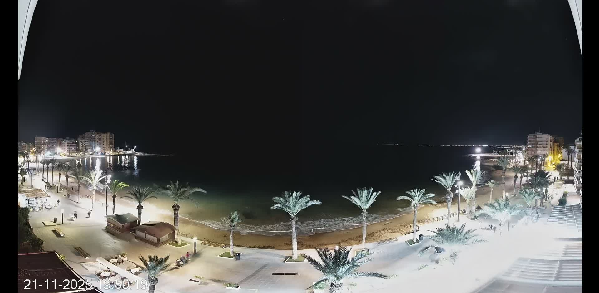 Torrevieja Cura Beach Live Cam - Alicante, Valencia, Spain