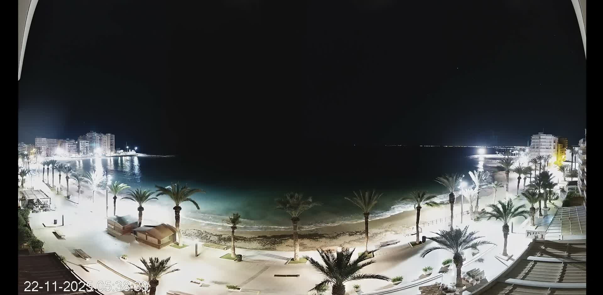 Torrevieja Cura Beach Live Cam - Alicante, Valencia, Spain