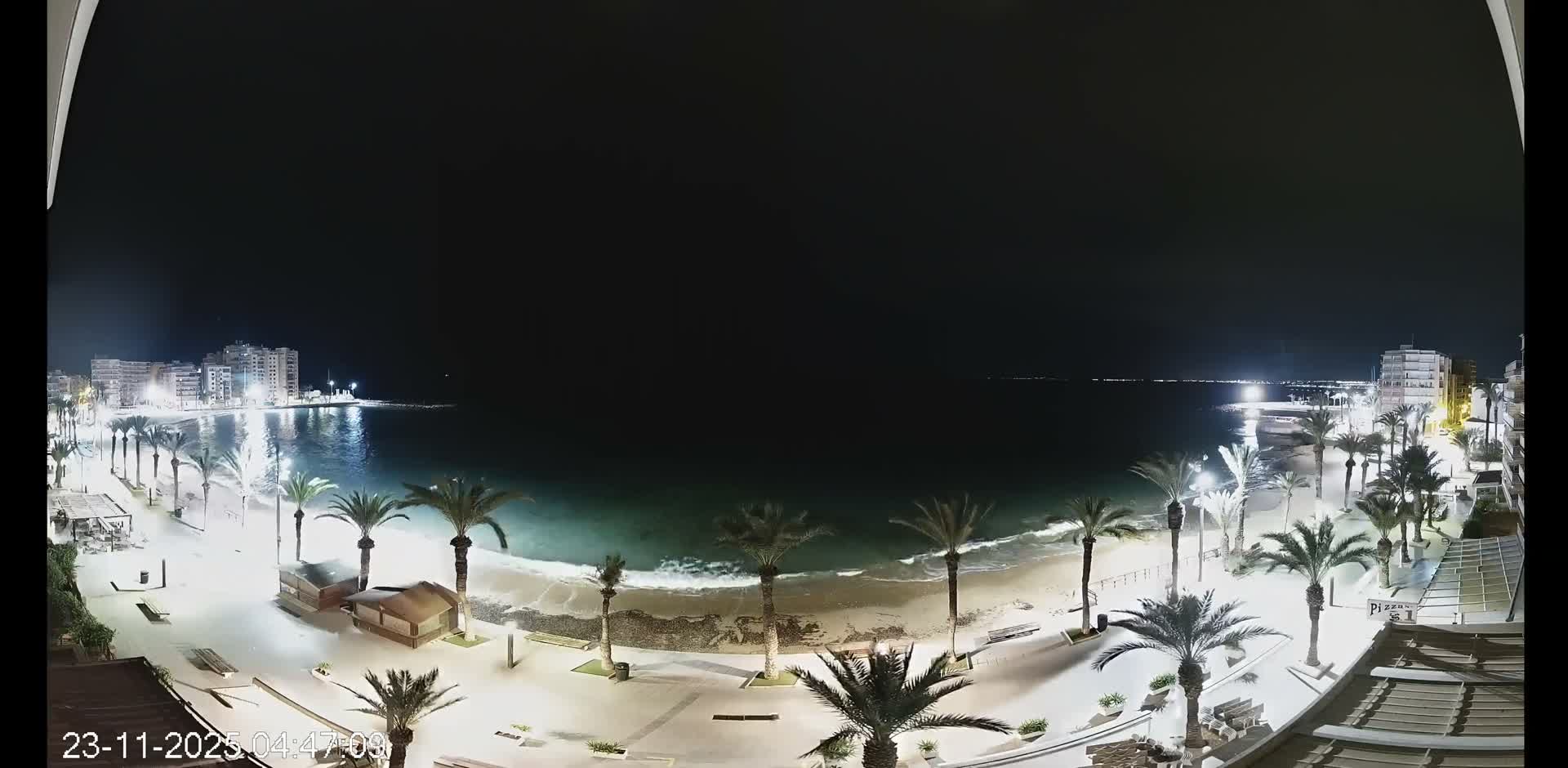 Torrevieja Cura Beach Live Cam - Alicante, Valencia, Spain