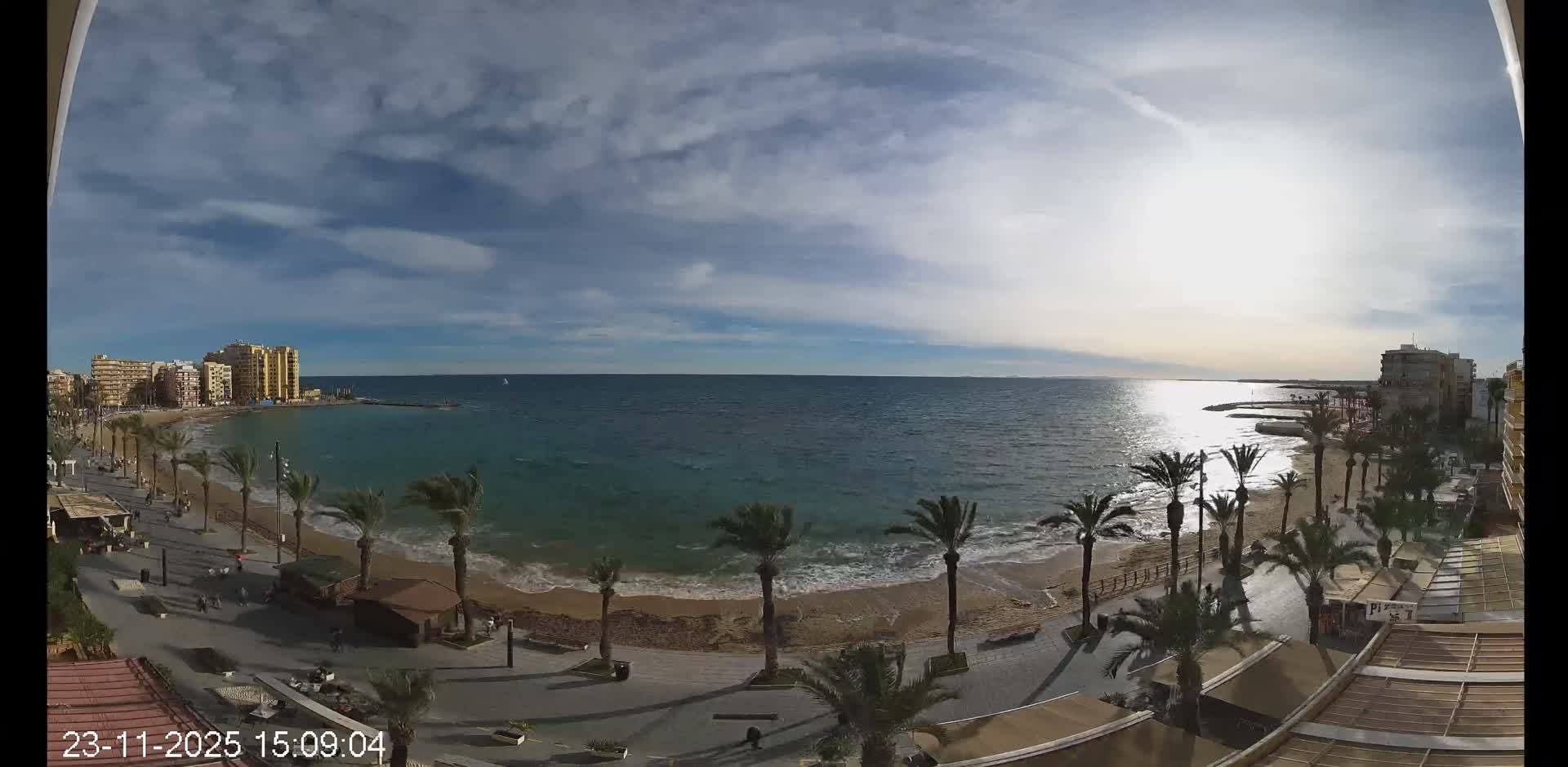 Torrevieja Cura Beach Live Cam - Alicante, Valencia, Spain