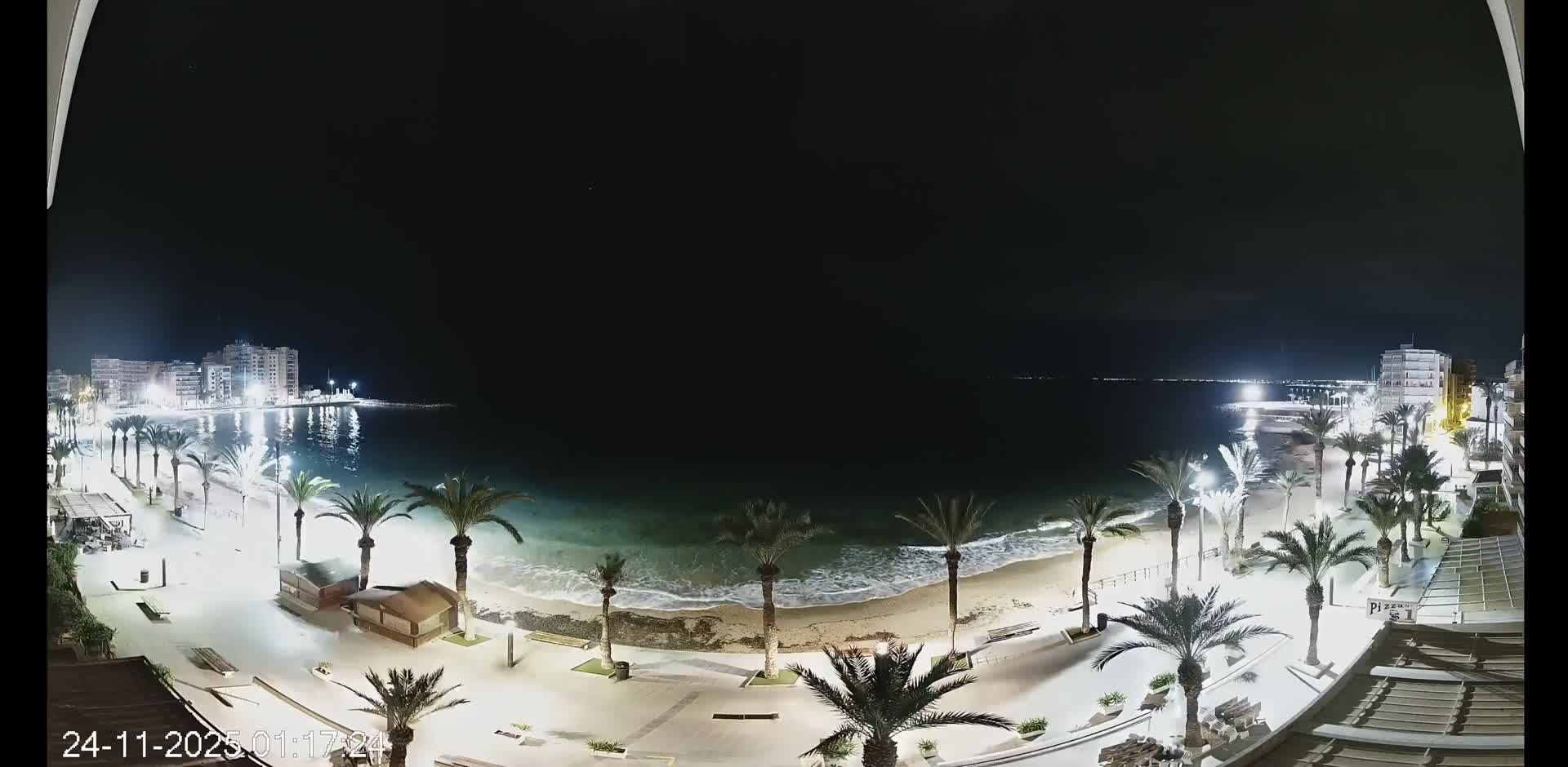 Torrevieja Cura Beach Live Cam - Alicante, Valencia, Spain