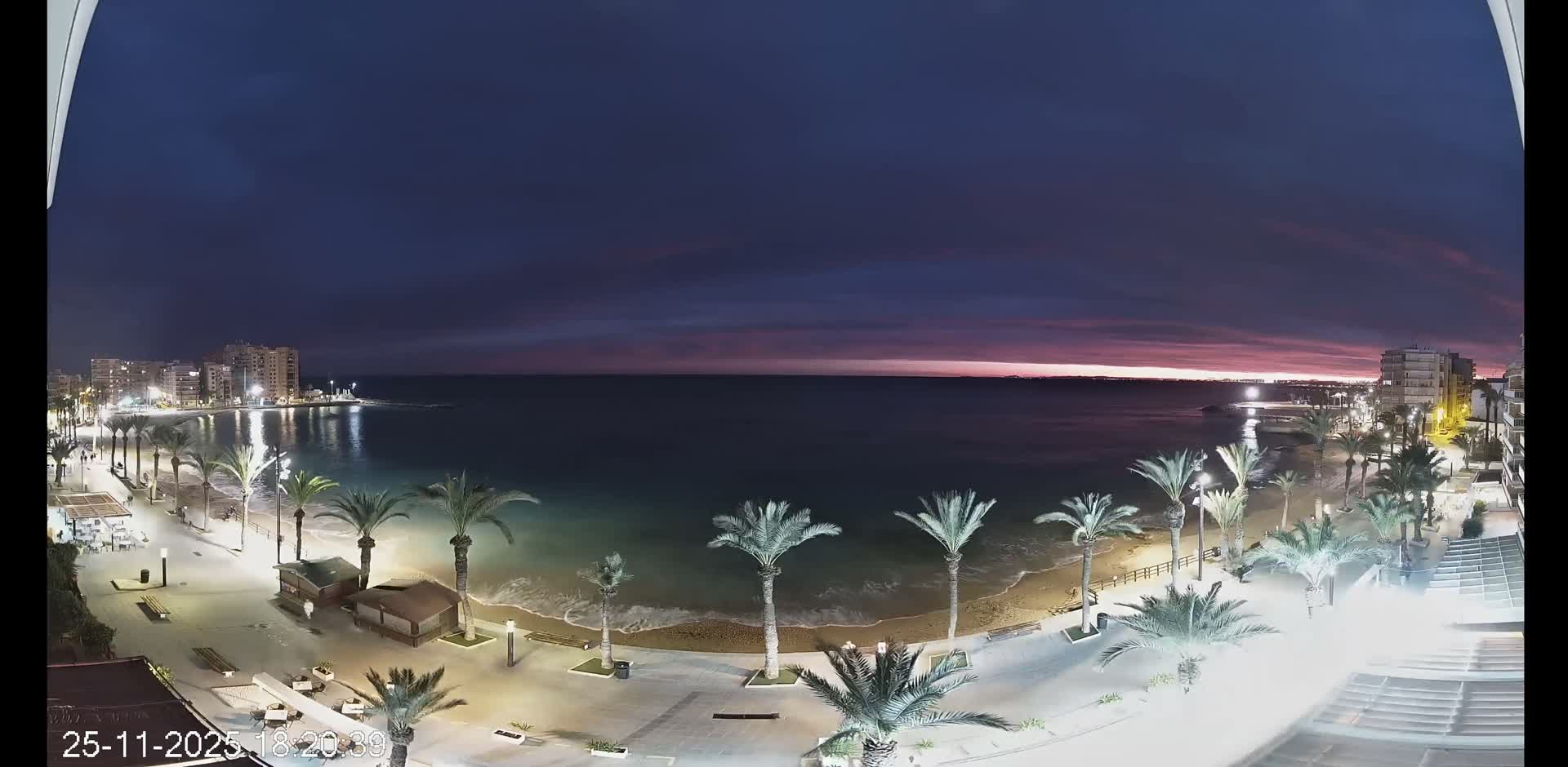 Torrevieja Cura Beach Live Cam - Alicante, Valencia, Spain