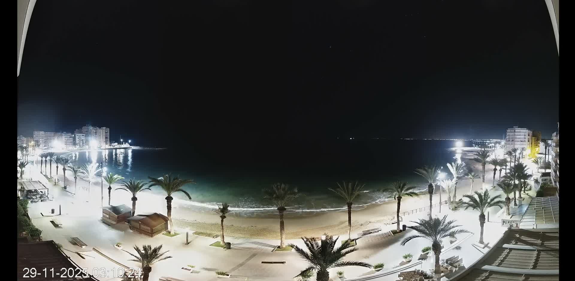 Torrevieja Cura Beach Live Cam - Alicante, Valencia, Spain