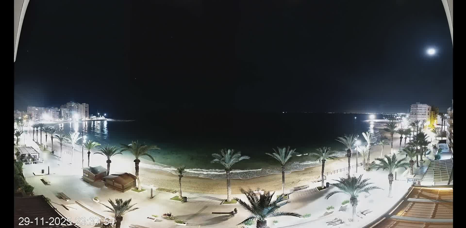 Torrevieja Cura Beach Live Cam - Alicante, Valencia, Spain