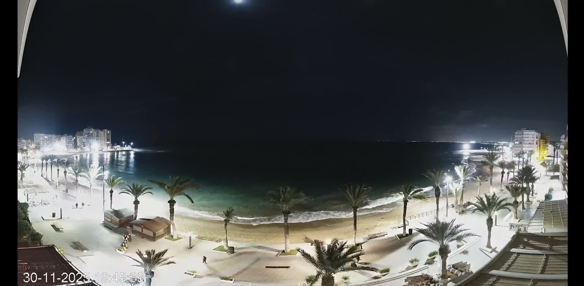 Torrevieja Cura Beach Live Cam - Alicante, Valencia, Spain
