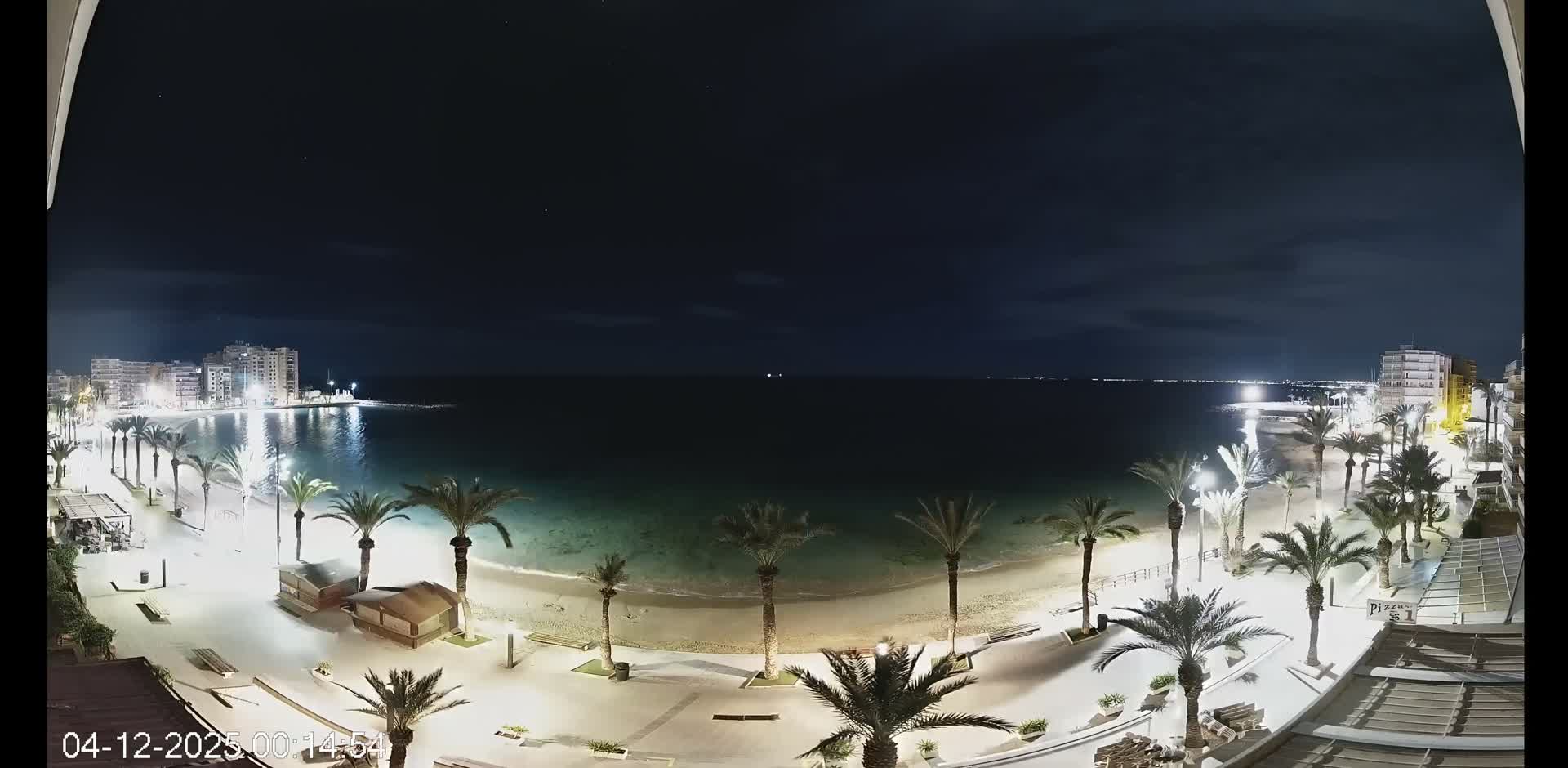 Torrevieja Cura Beach Live Cam - Alicante, Valencia, Spain