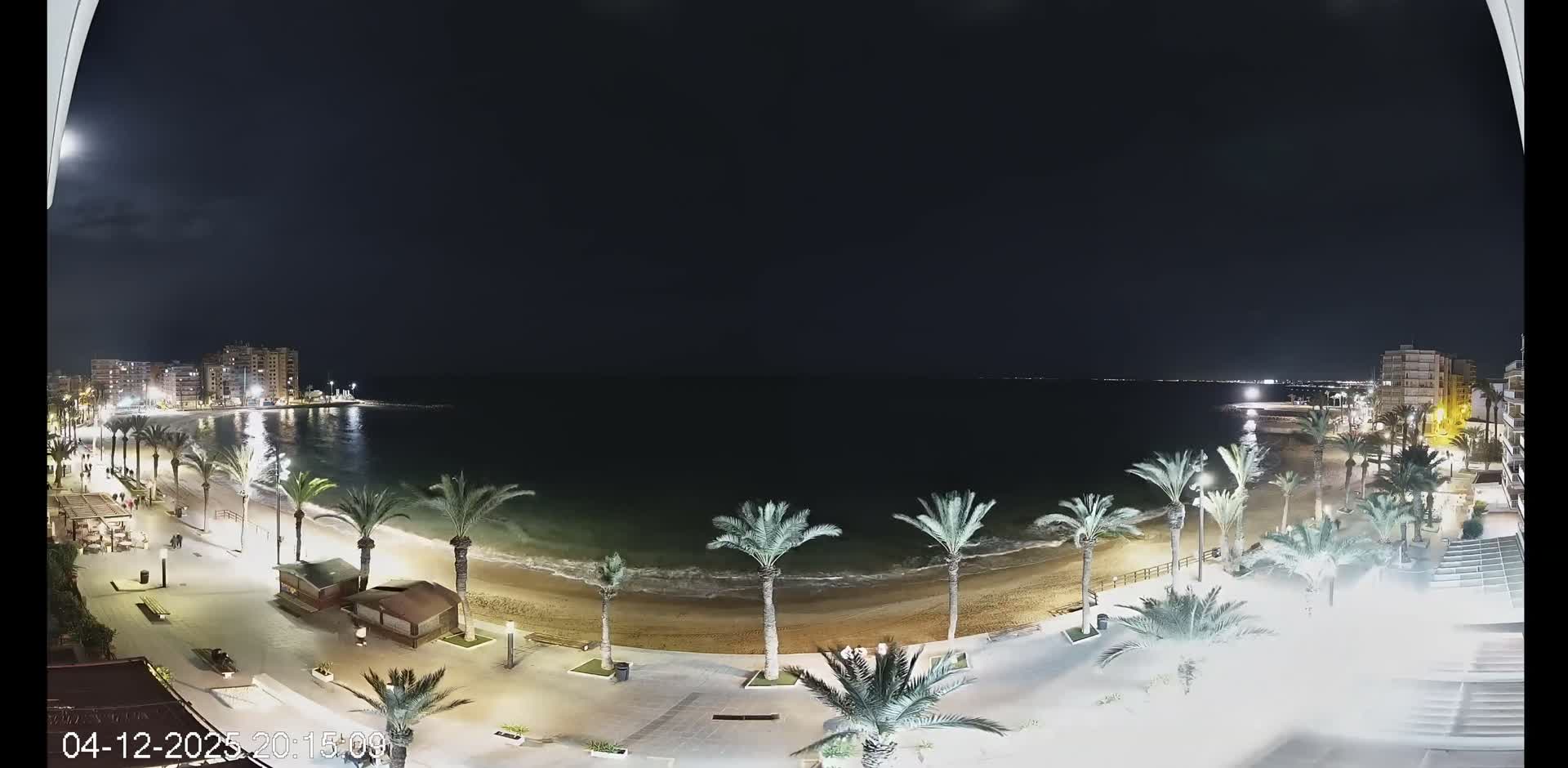 Torrevieja Cura Beach Live Cam - Alicante, Valencia, Spain
