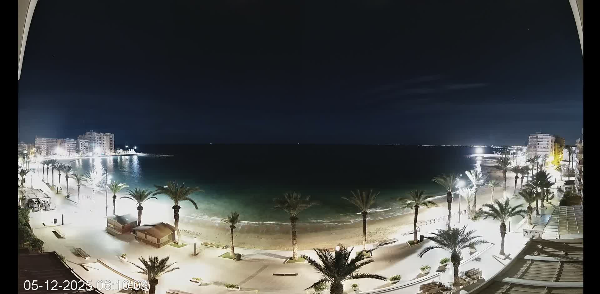 Torrevieja Cura Beach Live Cam - Alicante, Valencia, Spain