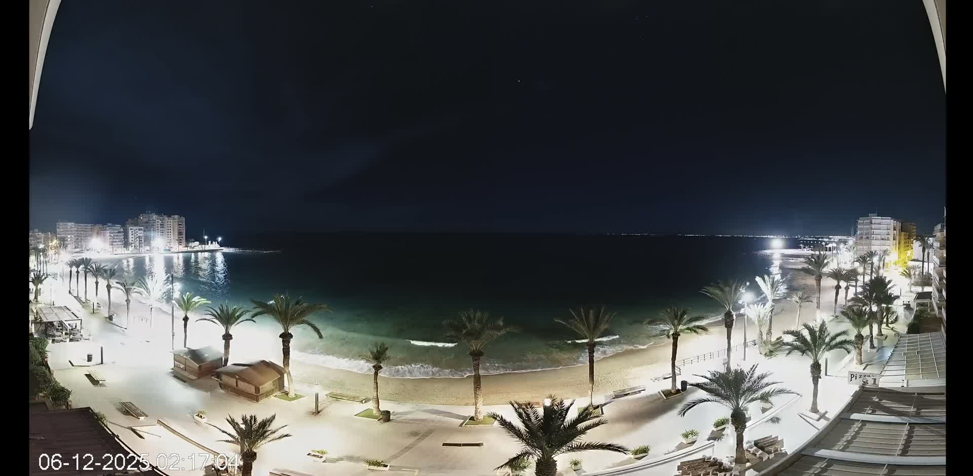 Torrevieja Cura Beach Live Cam - Alicante, Valencia, Spain