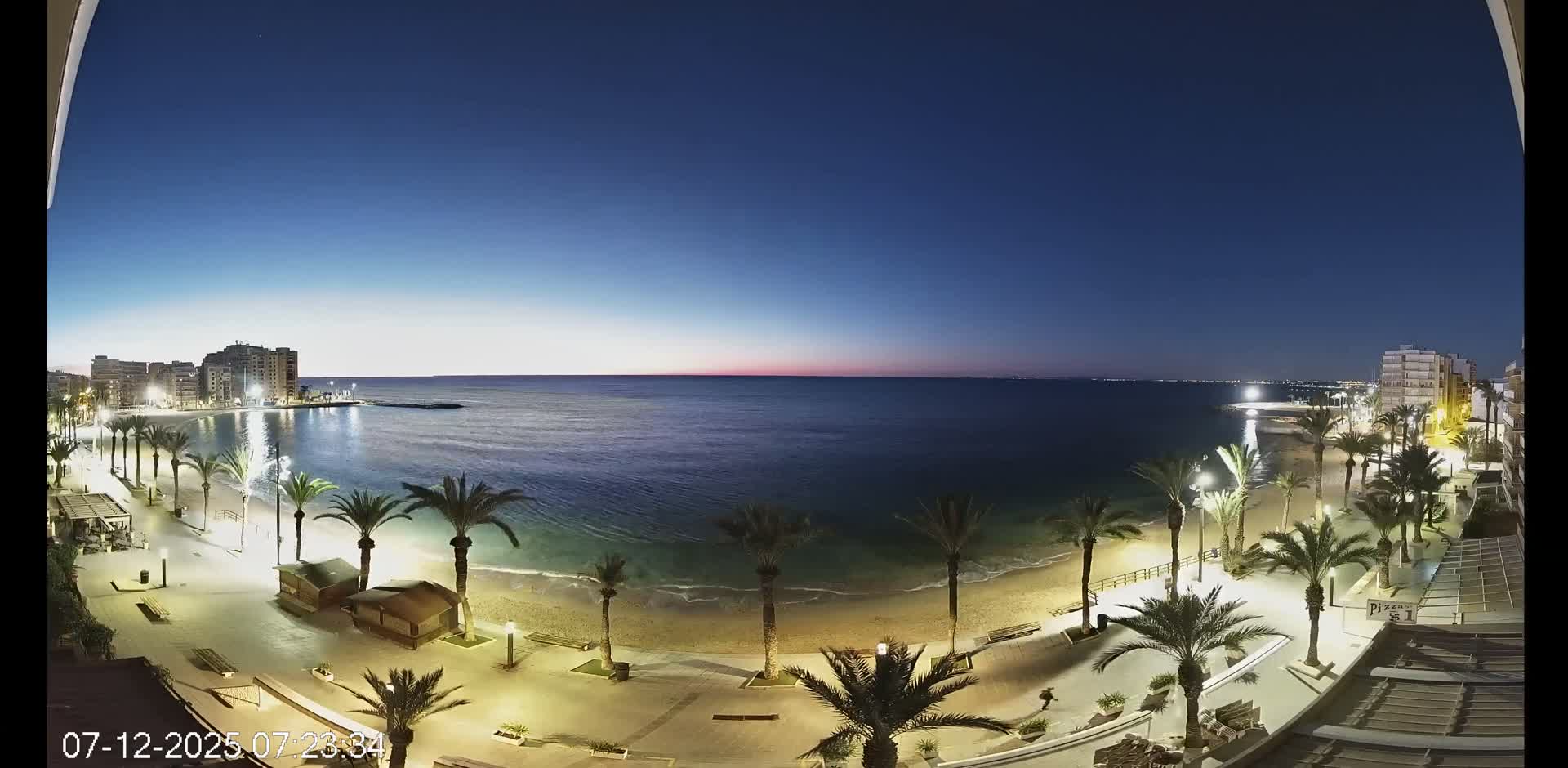 Torrevieja Cura Beach Live Cam - Alicante, Valencia, Spain