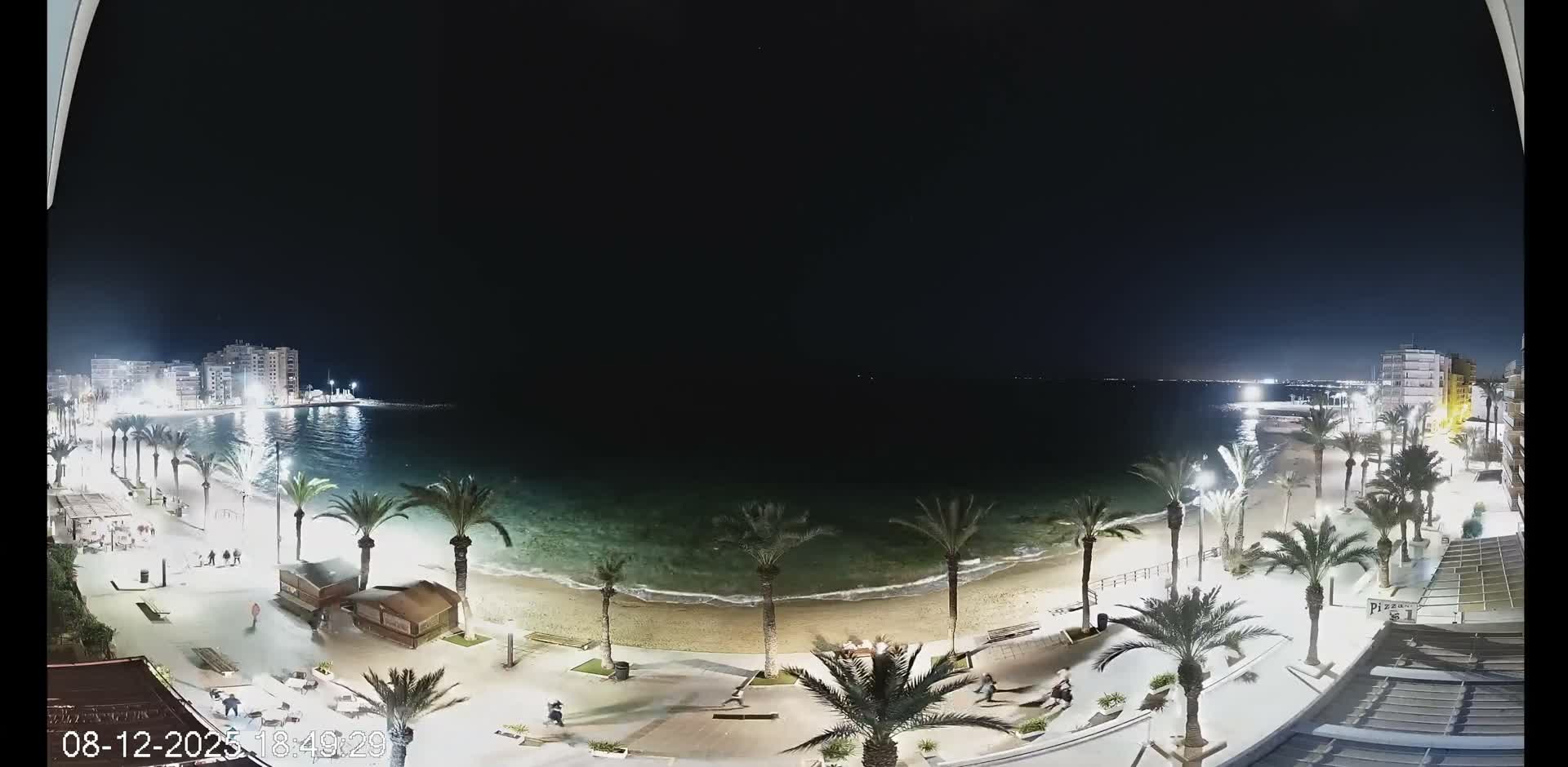 Torrevieja Cura Beach Live Cam - Alicante, Valencia, Spain