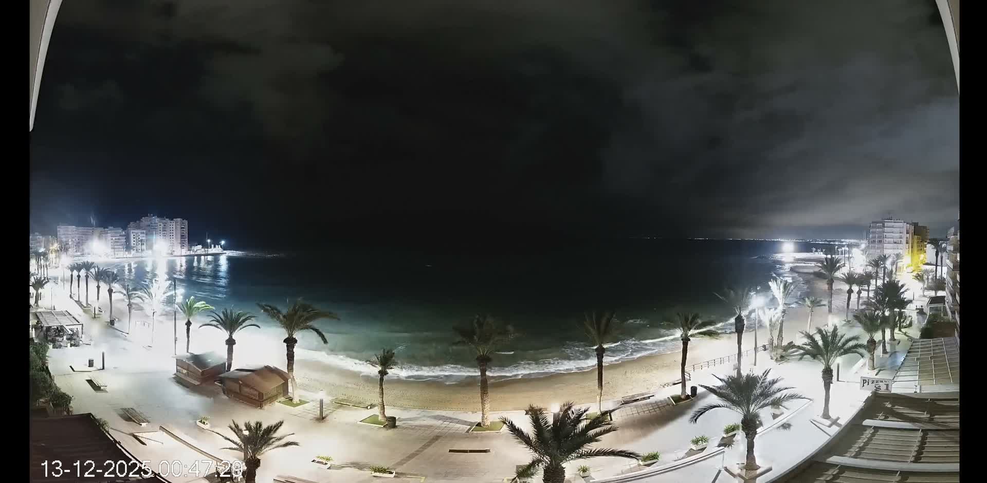 Torrevieja Cura Beach Live Cam - Alicante, Valencia, Spain