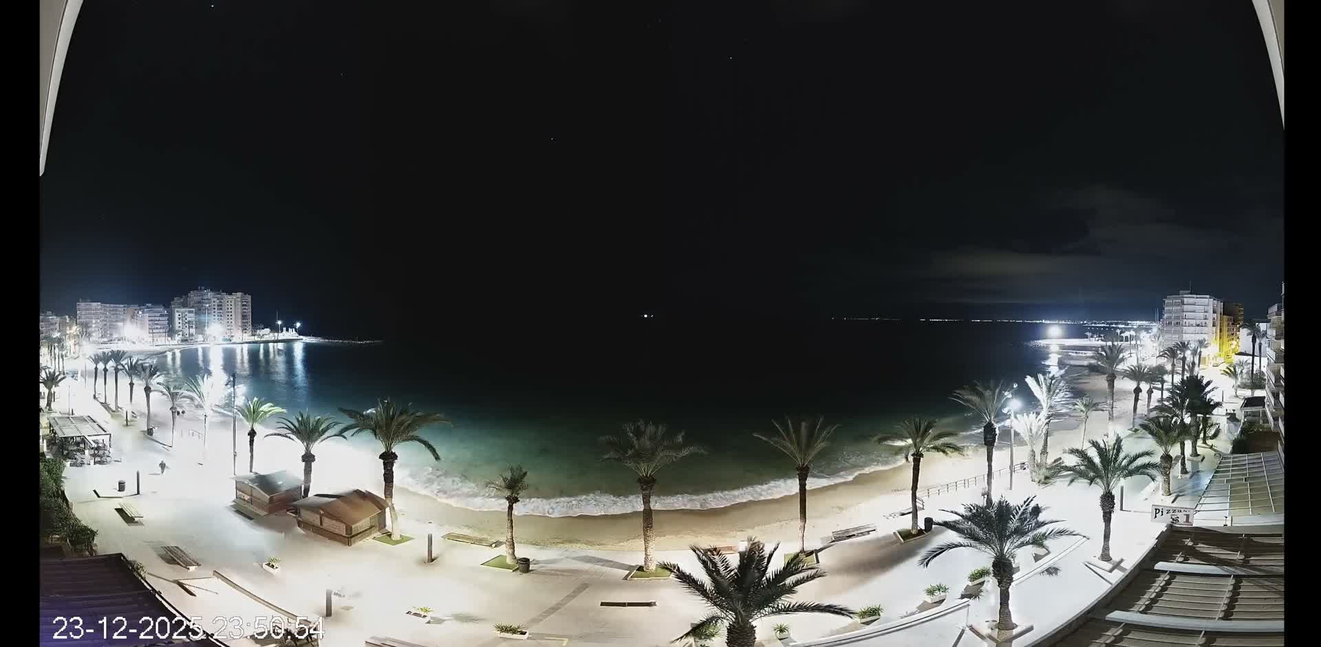 Torrevieja Cura Beach Live Cam - Alicante, Valencia, Spain