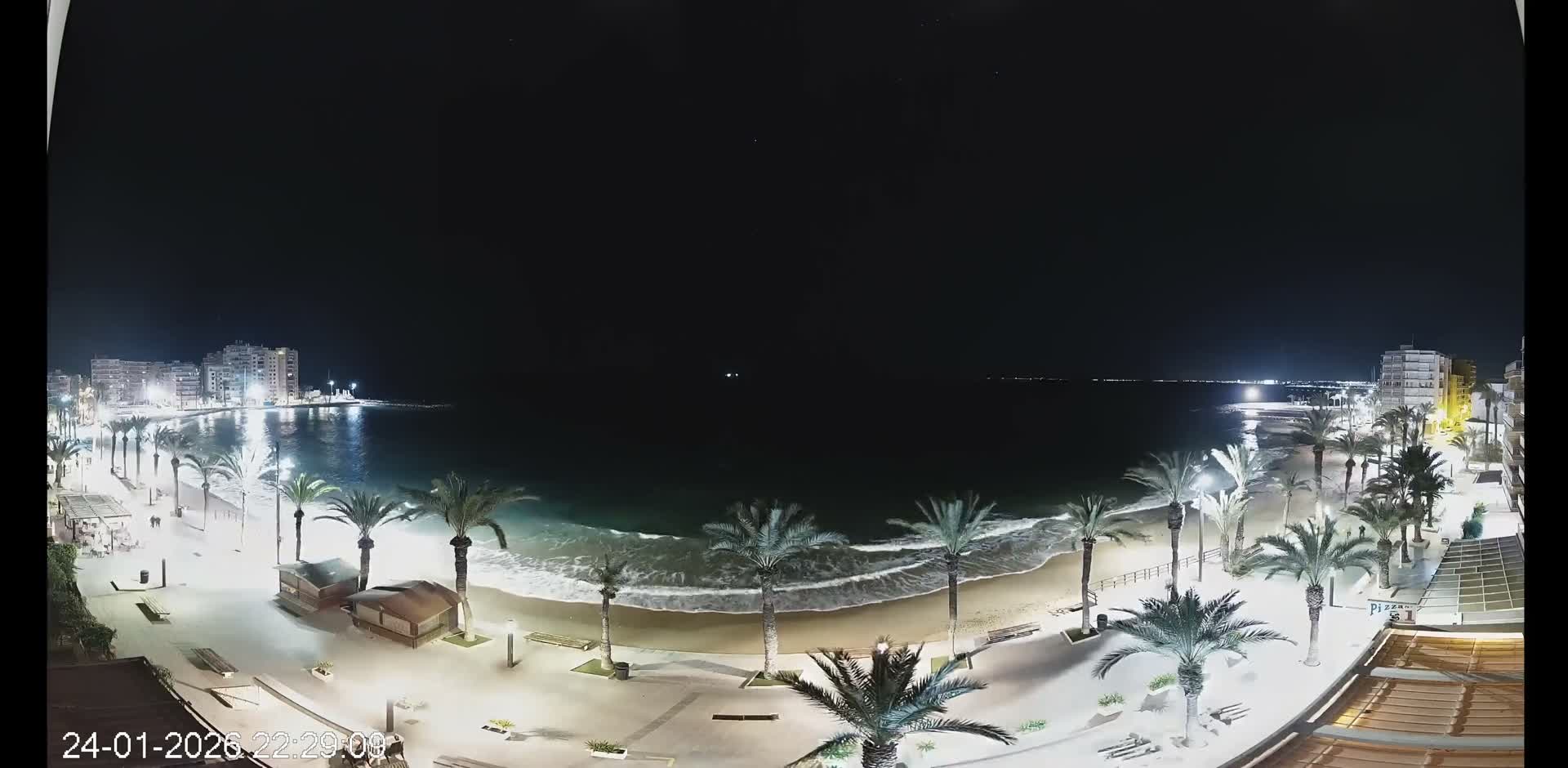 Torrevieja Cura Beach Live Cam - Alicante, Valencia, Spain