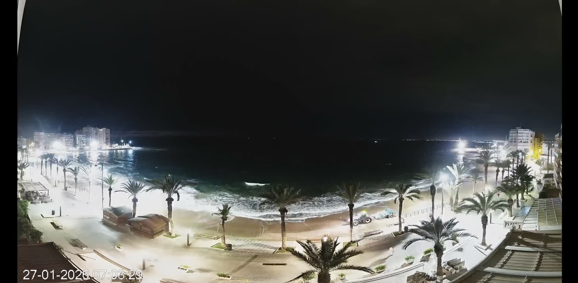 Torrevieja Cura Beach Live Cam - Alicante, Valencia, Spain