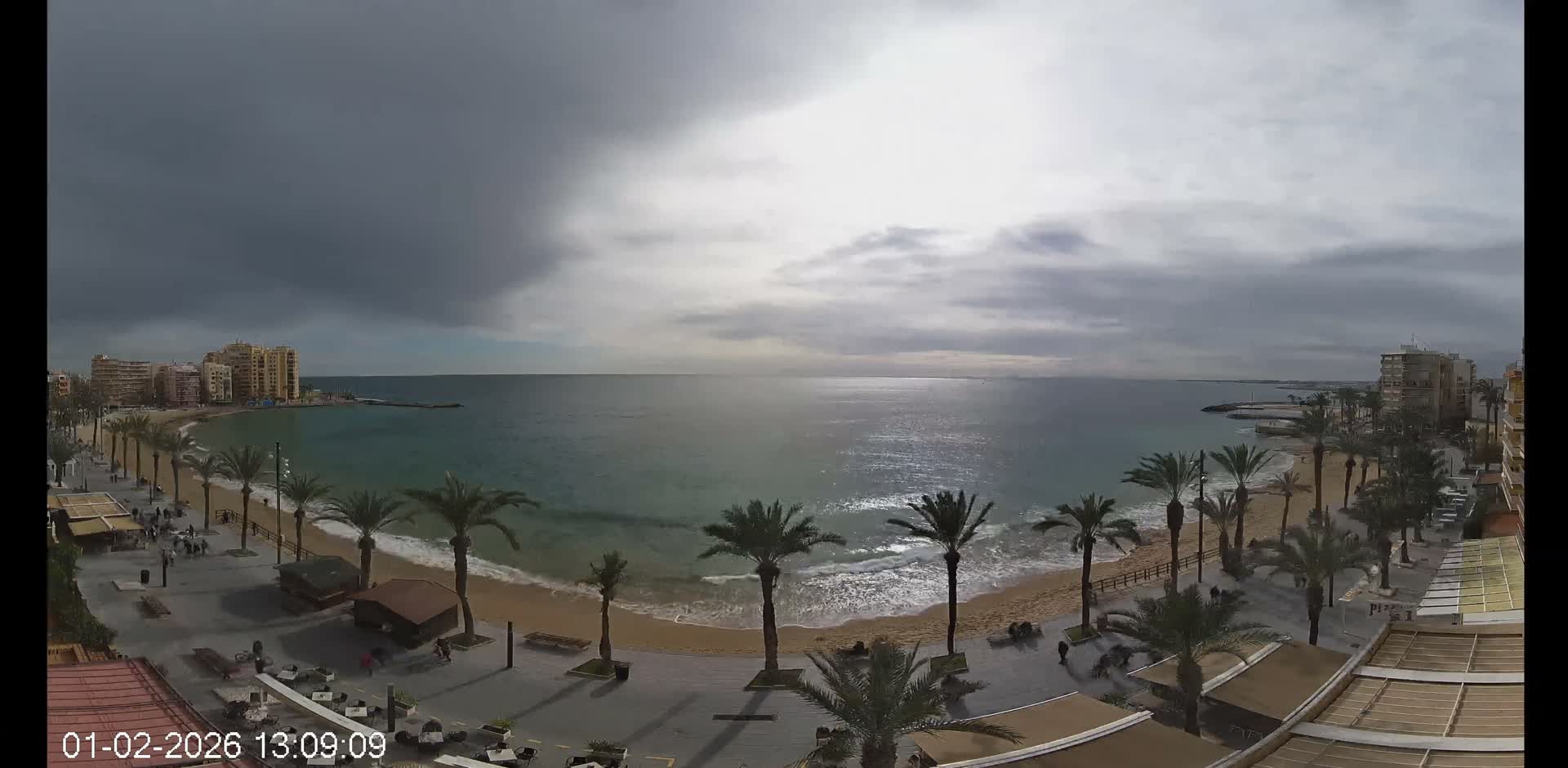 Torrevieja Cura Beach Live Cam - Alicante, Valencia, Spain