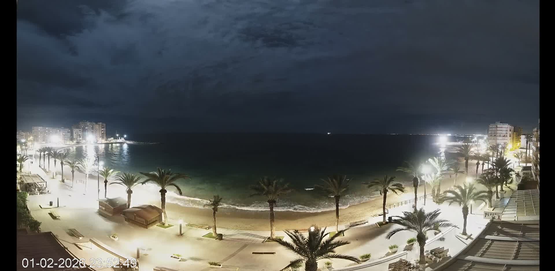 Torrevieja Cura Beach Live Cam - Alicante, Valencia, Spain