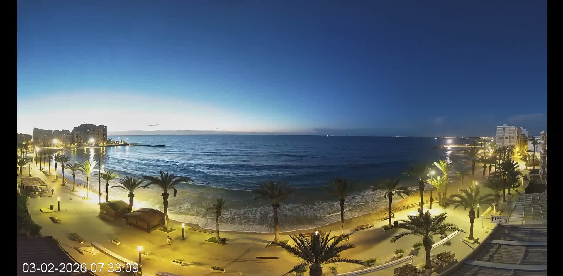 Torrevieja Cura Beach Live Cam - Alicante, Valencia, Spain