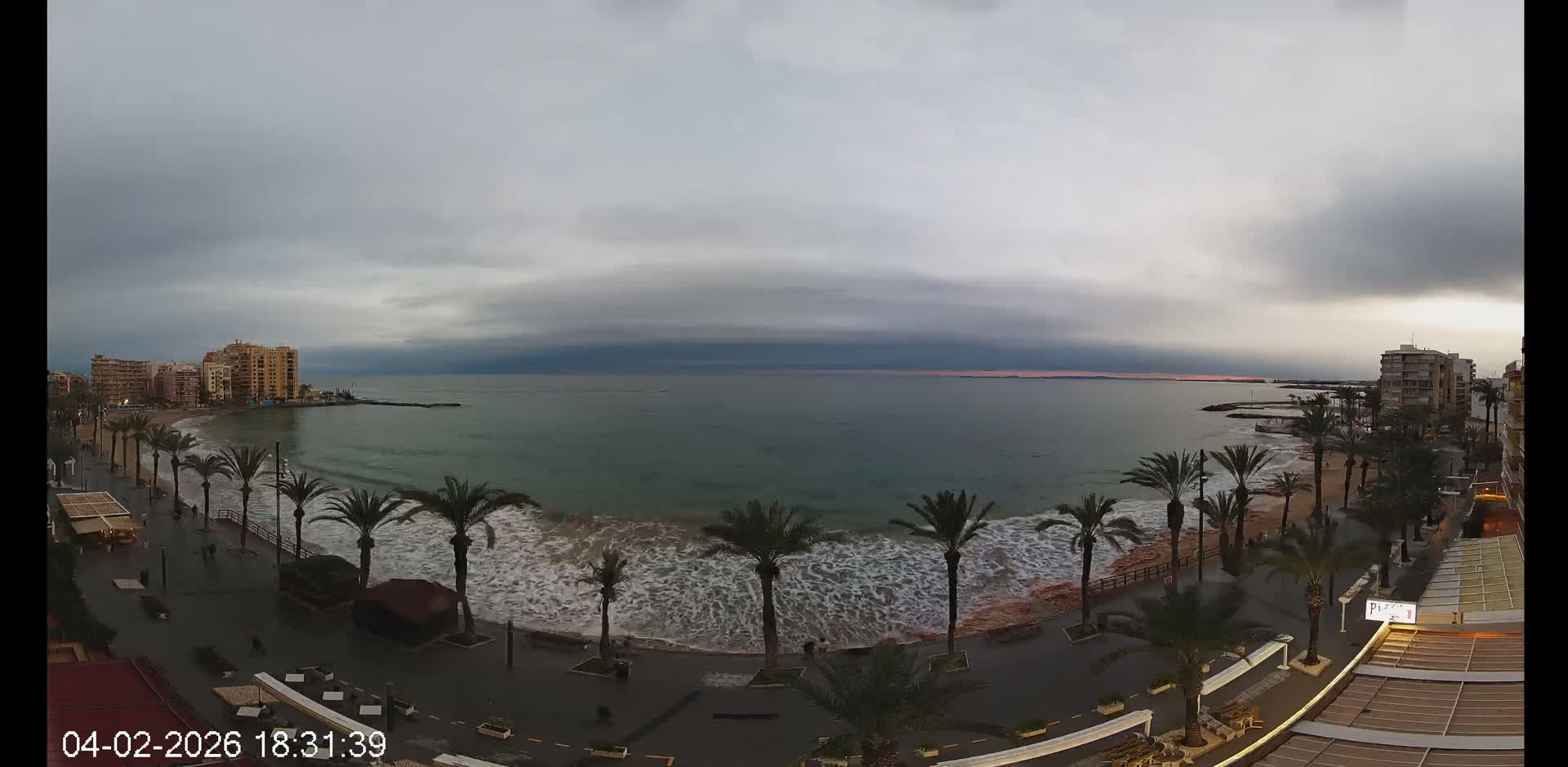 Torrevieja Cura Beach Live Cam - Alicante, Valencia, Spain
