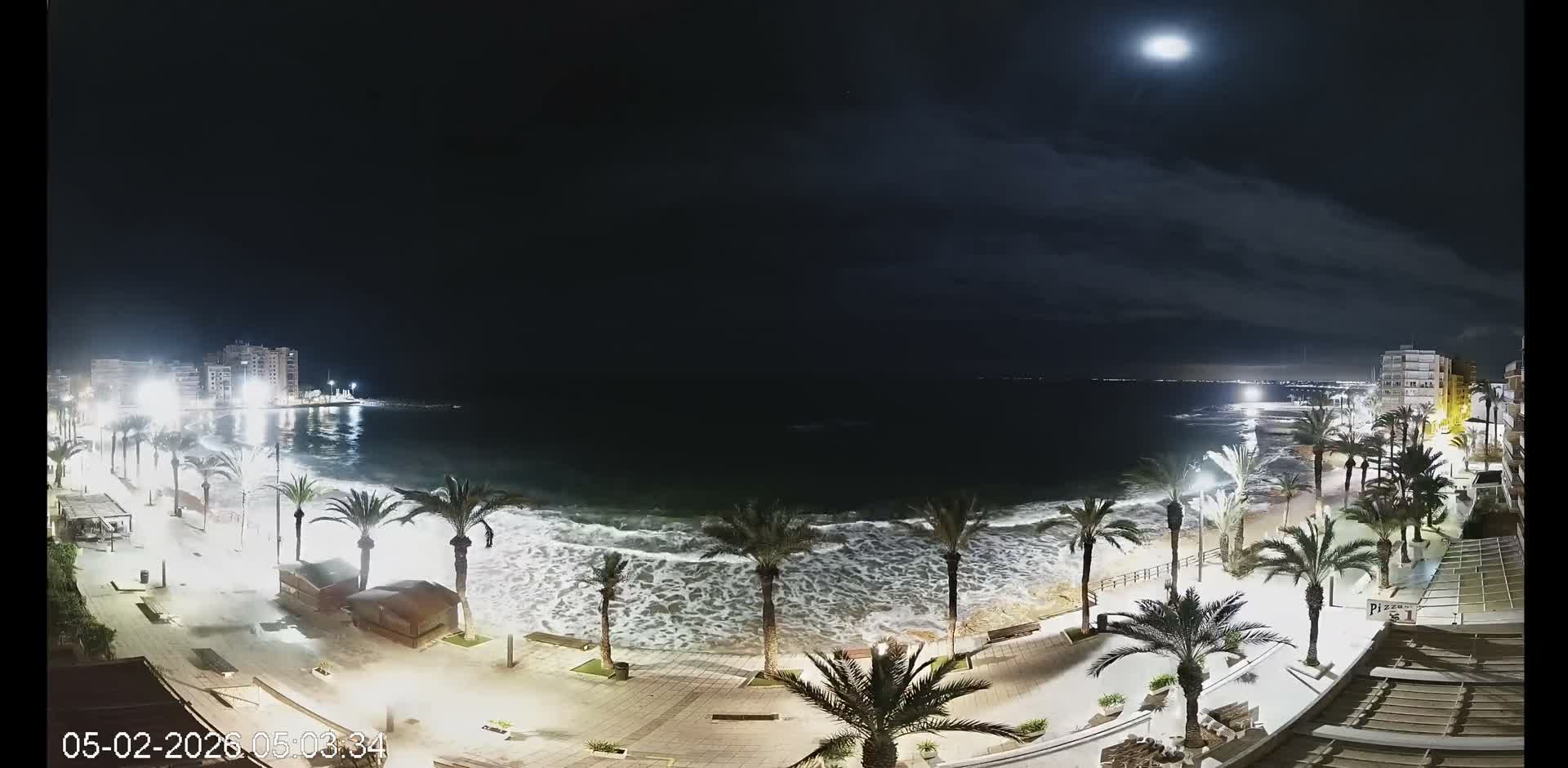 Torrevieja Cura Beach Live Cam - Alicante, Valencia, Spain