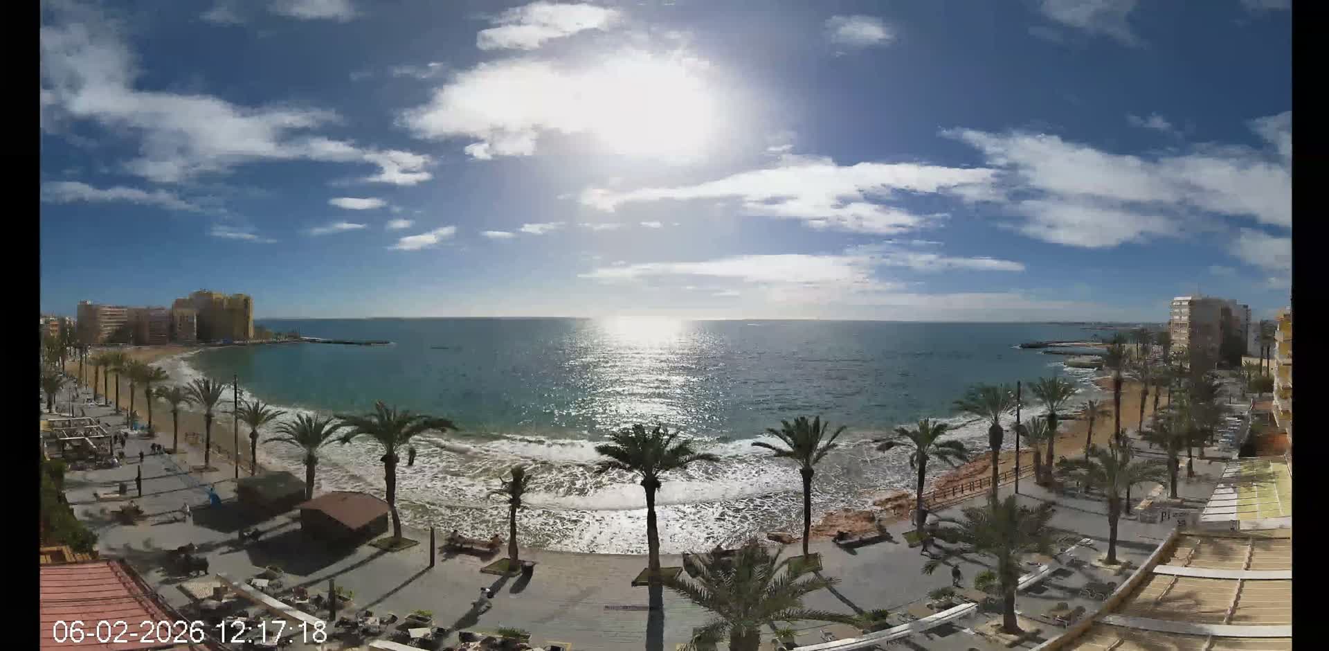 Torrevieja Cura Beach Live Cam - Alicante, Valencia, Spain