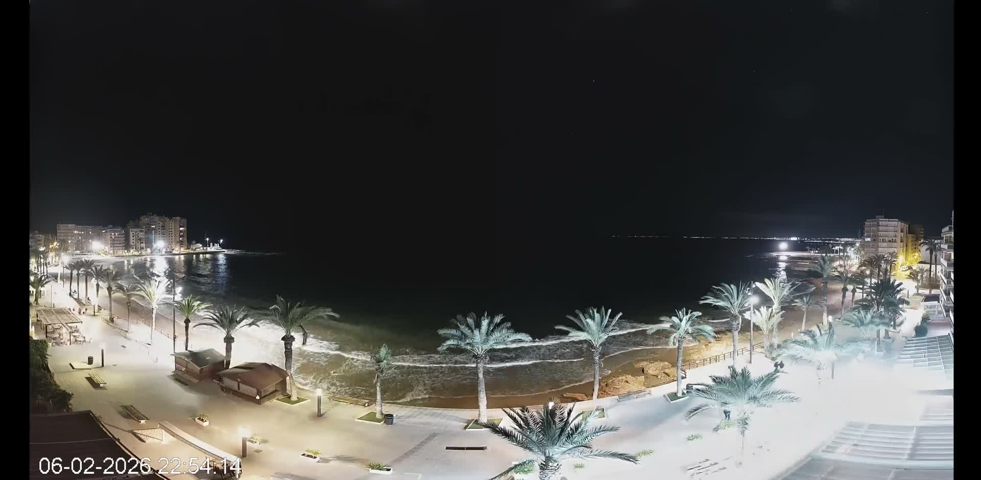 Torrevieja Cura Beach Live Cam - Alicante, Valencia, Spain