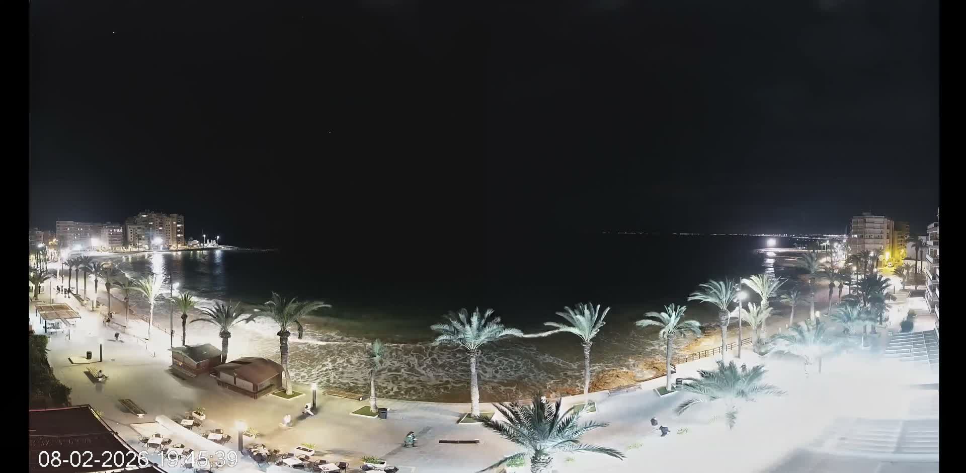 Torrevieja Cura Beach Live Cam - Alicante, Valencia, Spain