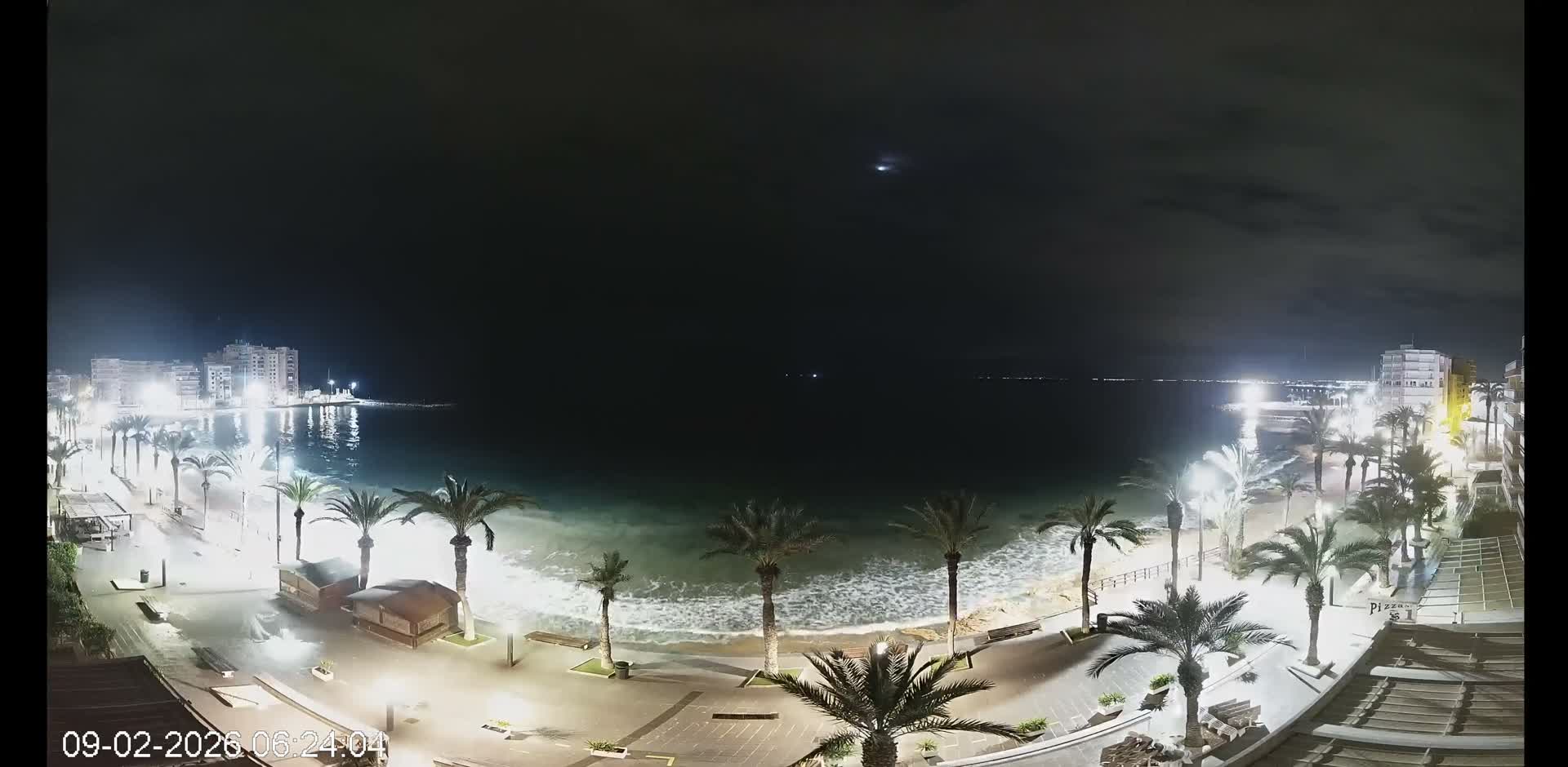 Torrevieja Cura Beach Live Cam - Alicante, Valencia, Spain