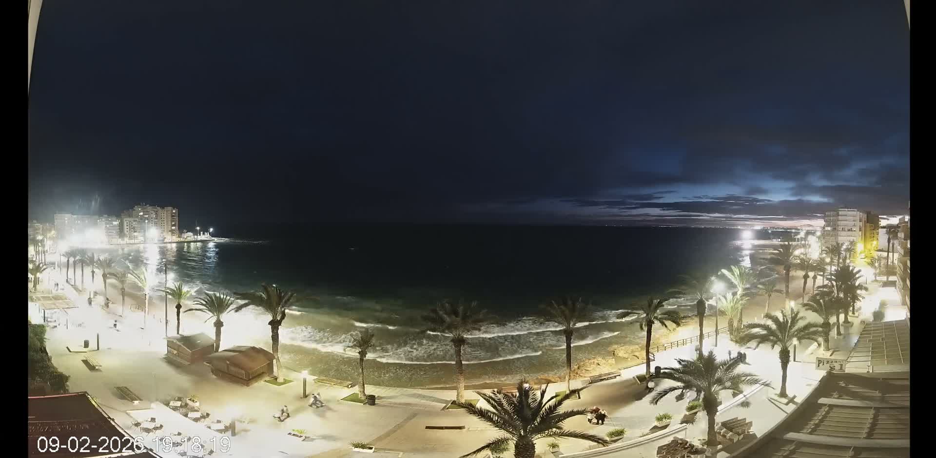 Torrevieja Cura Beach Live Cam - Alicante, Valencia, Spain
