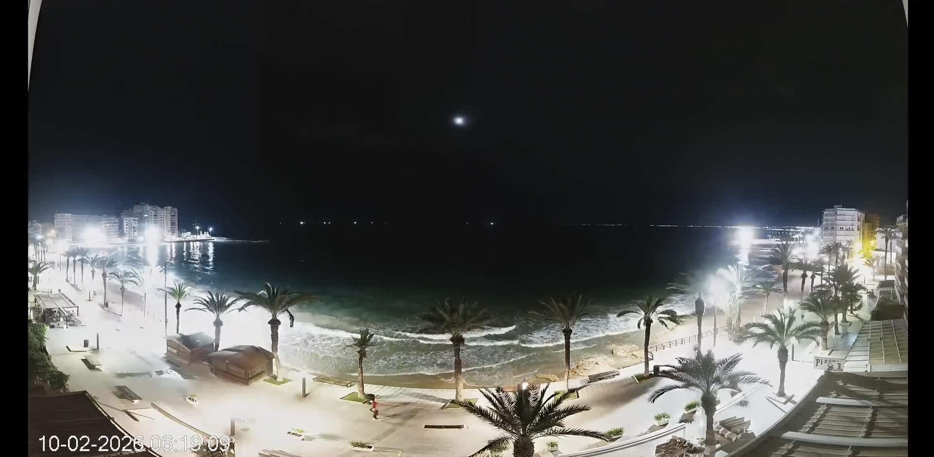 Torrevieja Cura Beach Live Cam - Alicante, Valencia, Spain