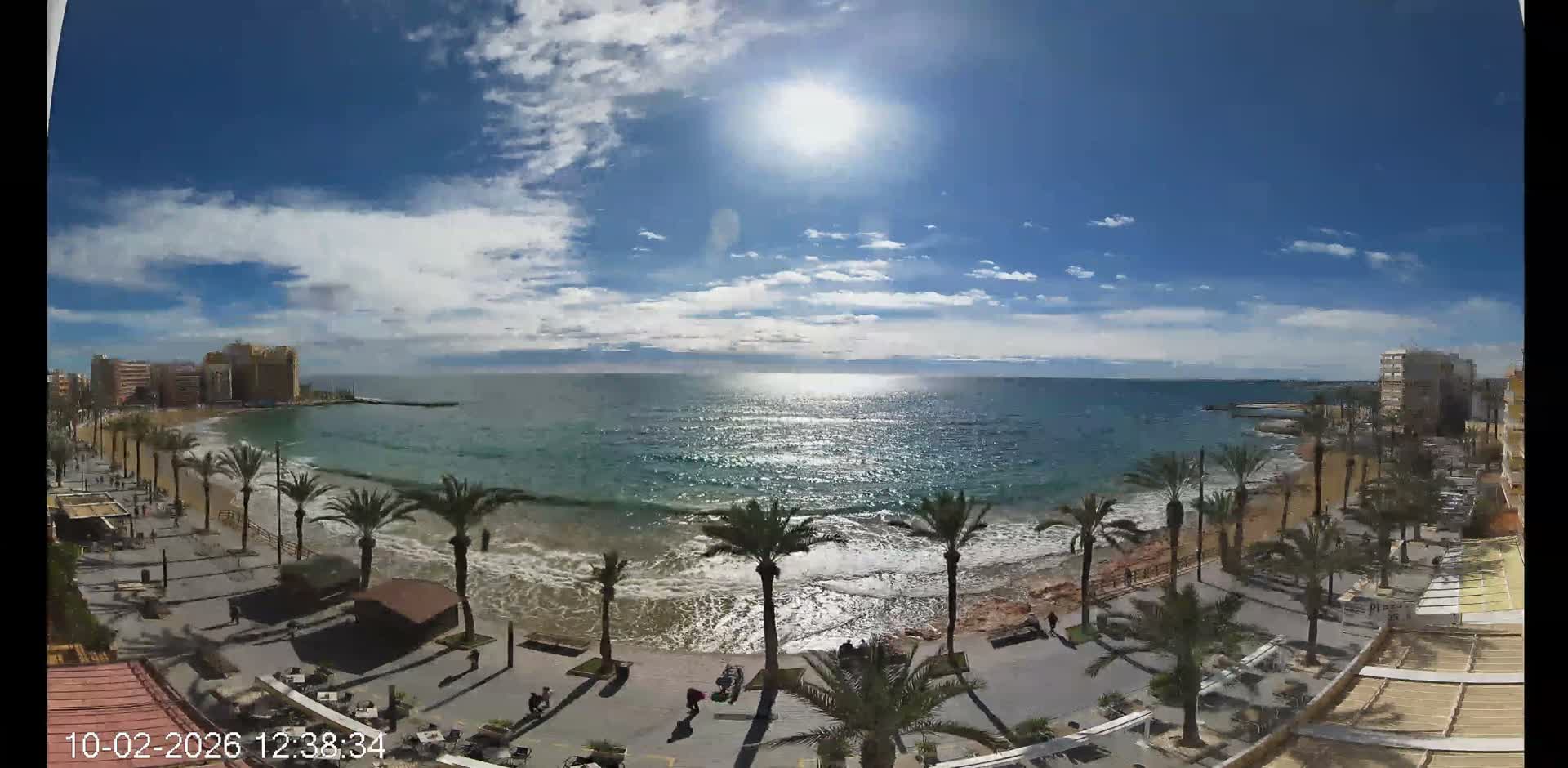 Torrevieja Cura Beach Live Cam - Alicante, Valencia, Spain