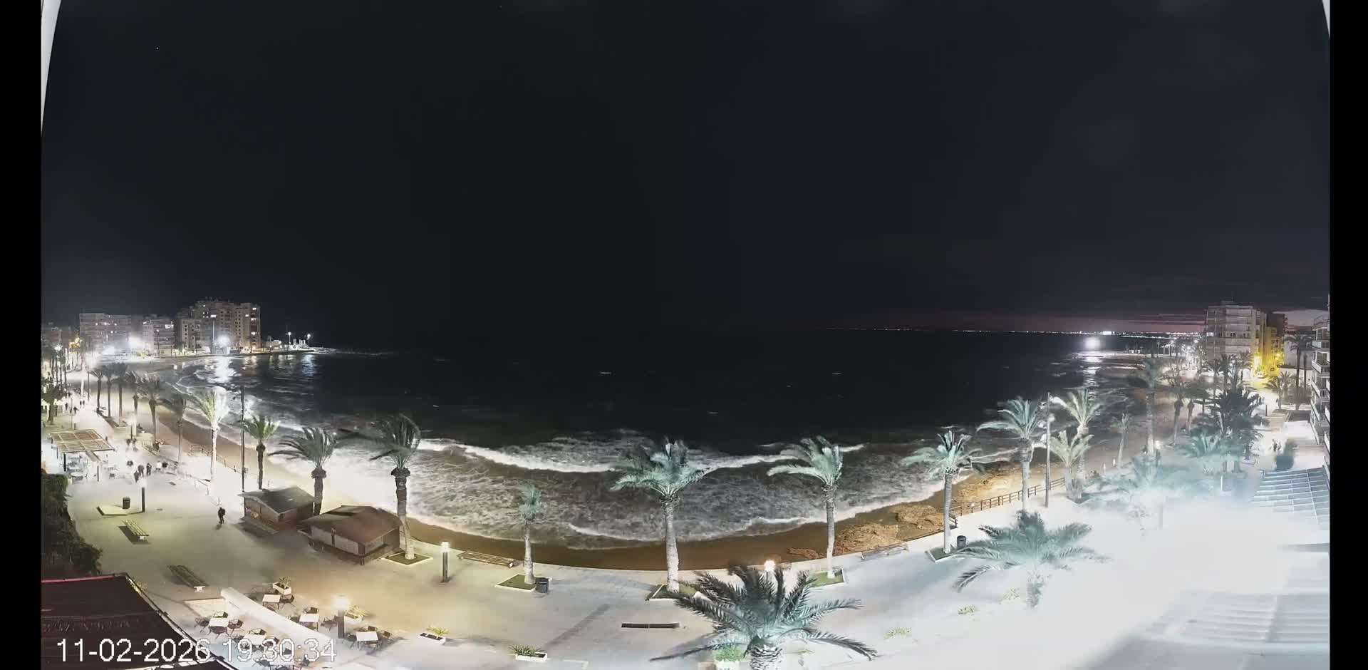 Torrevieja Cura Beach Live Cam - Alicante, Valencia, Spain