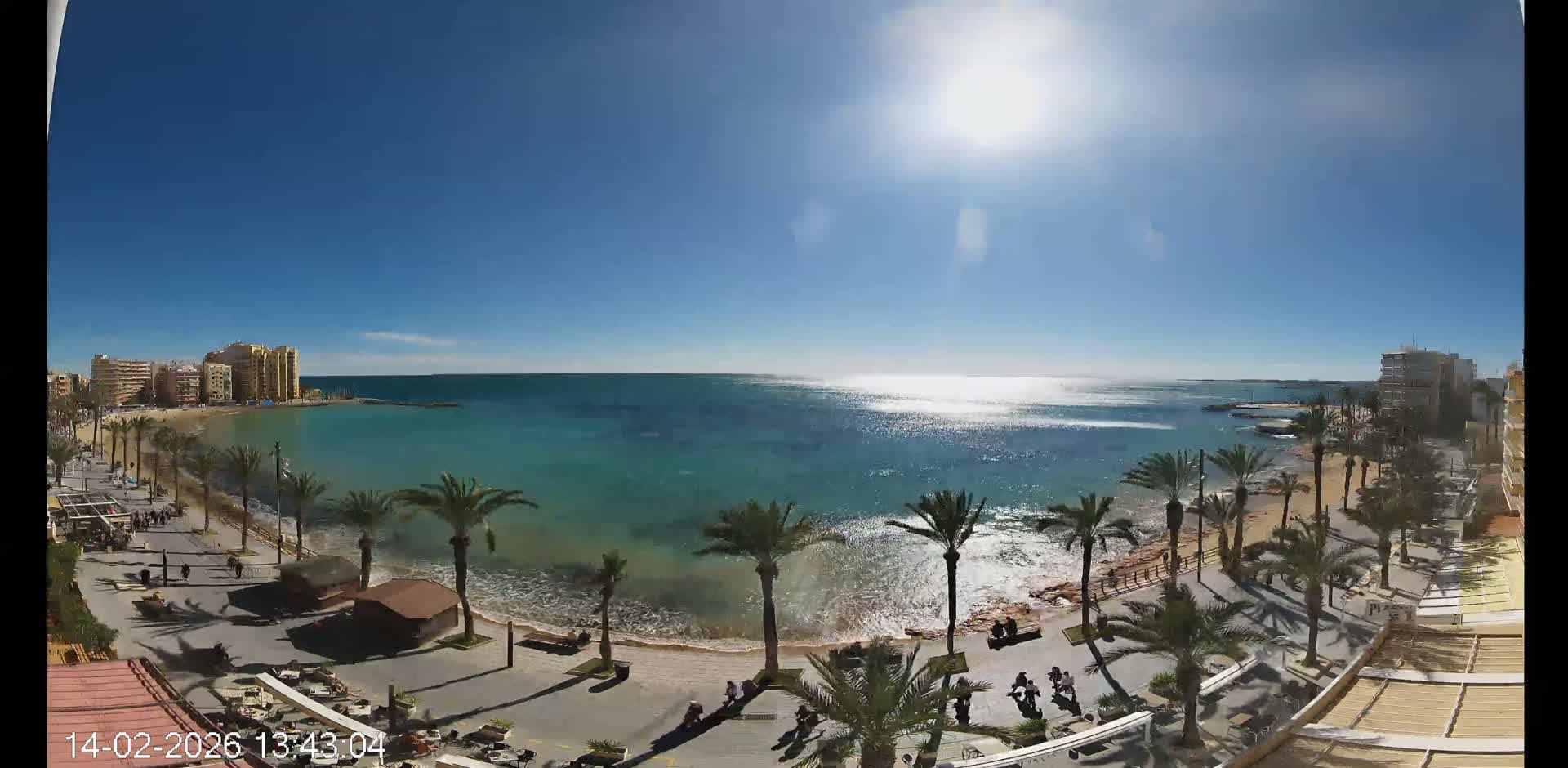 Torrevieja Cura Beach Live Cam - Alicante, Valencia, Spain