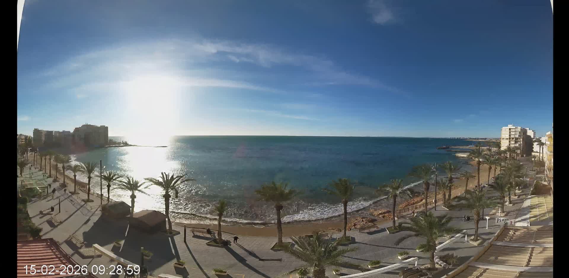 Torrevieja Cura Beach Live Cam - Alicante, Valencia, Spain
