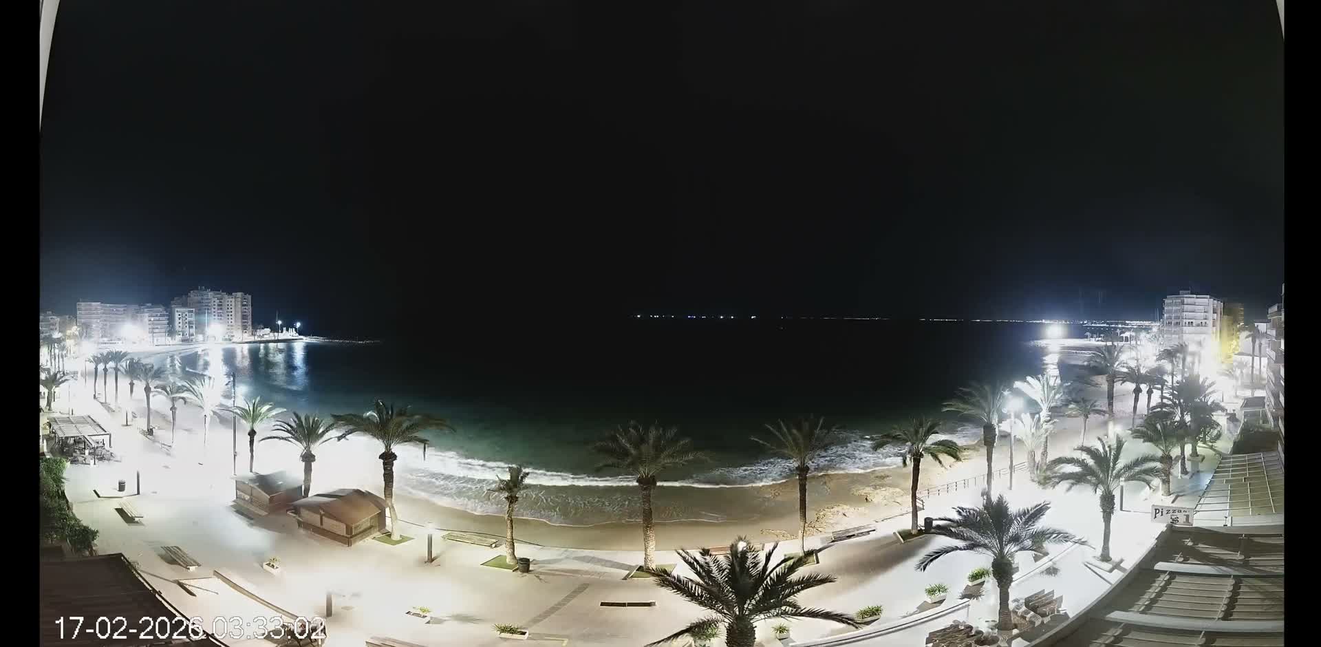 Torrevieja Cura Beach Live Cam - Alicante, Valencia, Spain