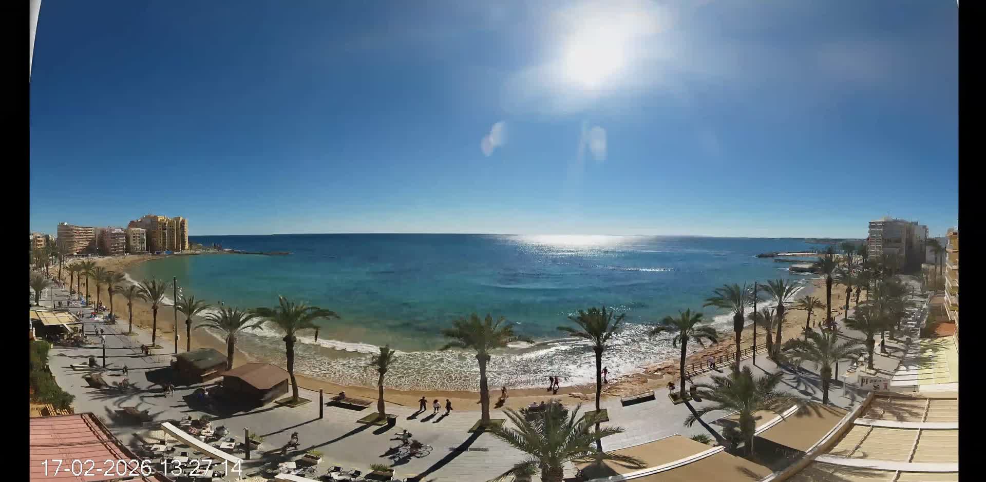 Torrevieja Cura Beach Live Cam - Alicante, Valencia, Spain