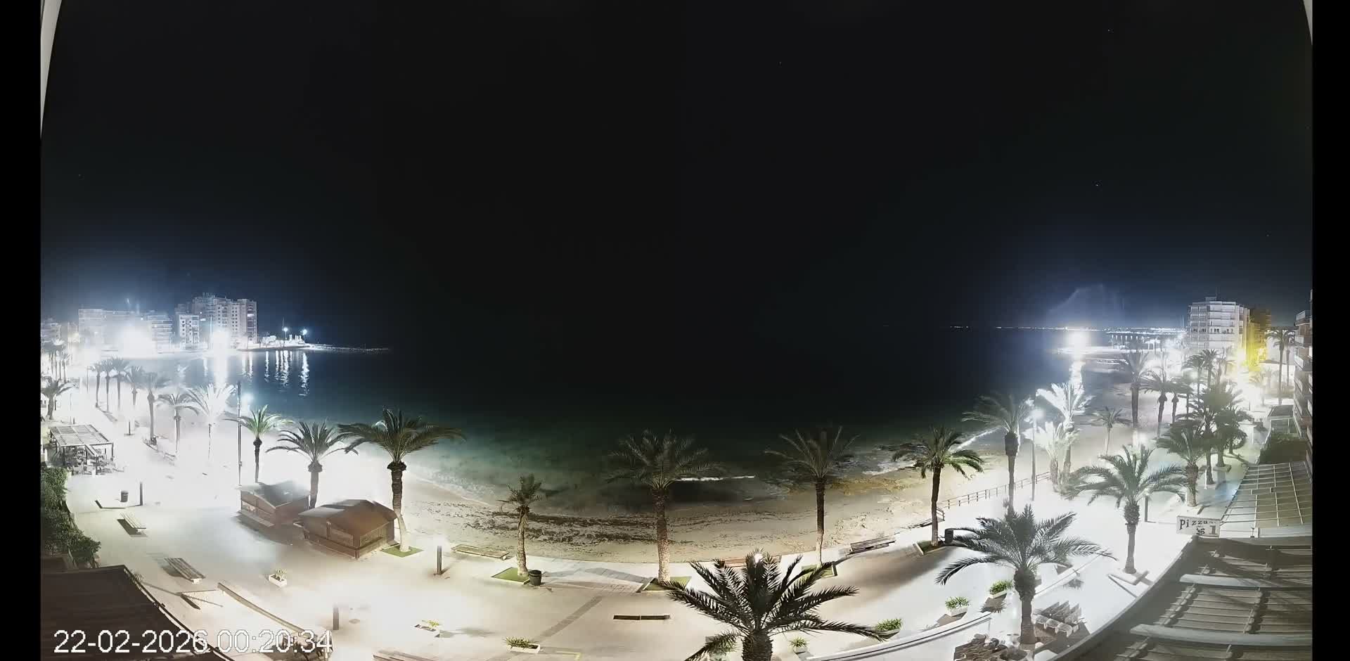 Torrevieja Cura Beach Live Cam - Alicante, Valencia, Spain
