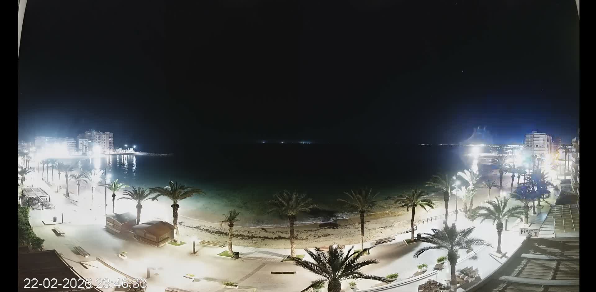 Torrevieja Cura Beach Live Cam - Alicante, Valencia, Spain