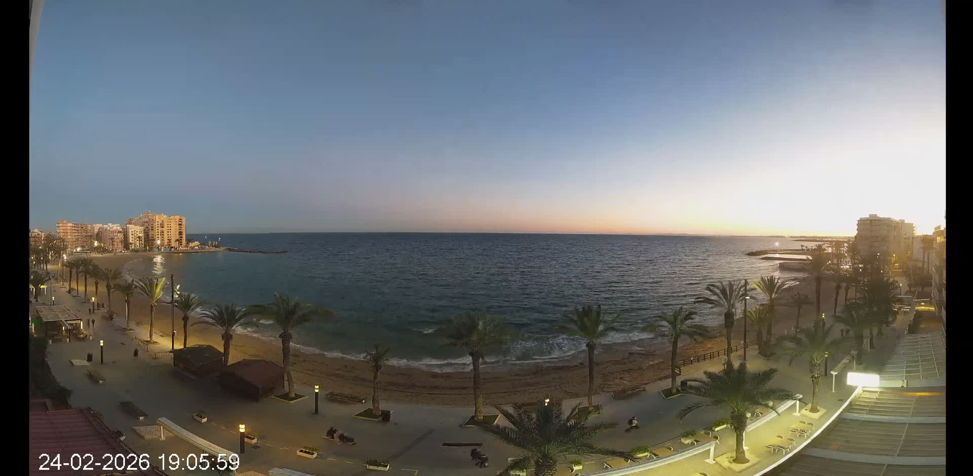 Torrevieja Cura Beach Live Cam - Alicante, Valencia, Spain