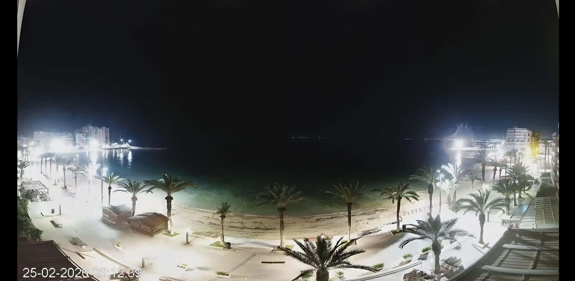 Torrevieja Cura Beach Live Cam - Alicante, Valencia, Spain