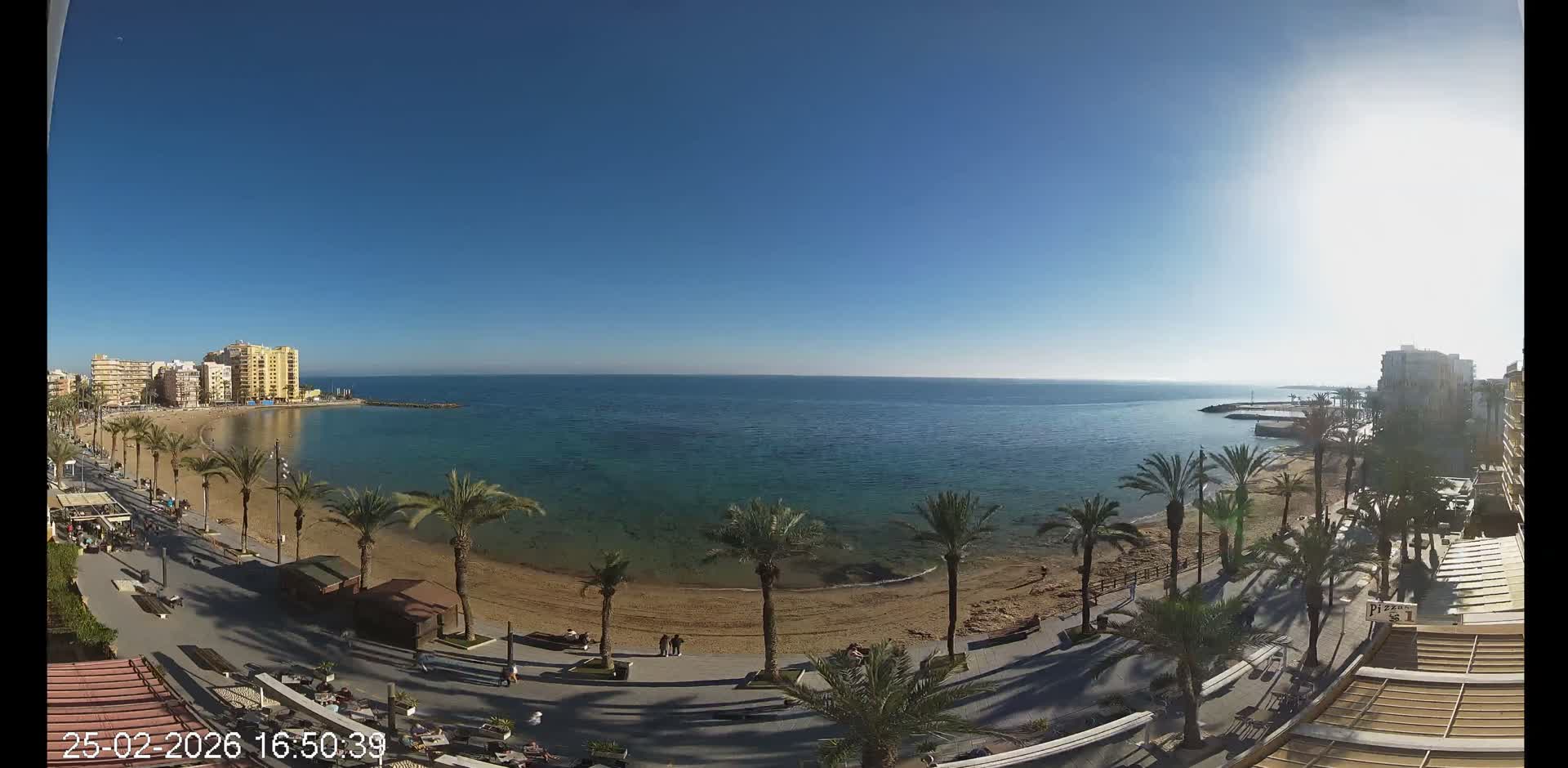 Torrevieja Cura Beach Live Cam - Alicante, Valencia, Spain